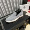 Berluti Echappée Suede Calf Loafer in Grey