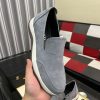 Berluti Echappée Suede Calf Loafer in Grey