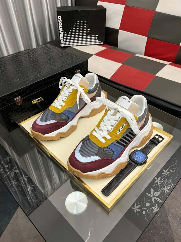 DSQUARED2Wavelace-upsneakerformen._3 DSQUARED2 Wave Lace-Up Sneakers Multicolored