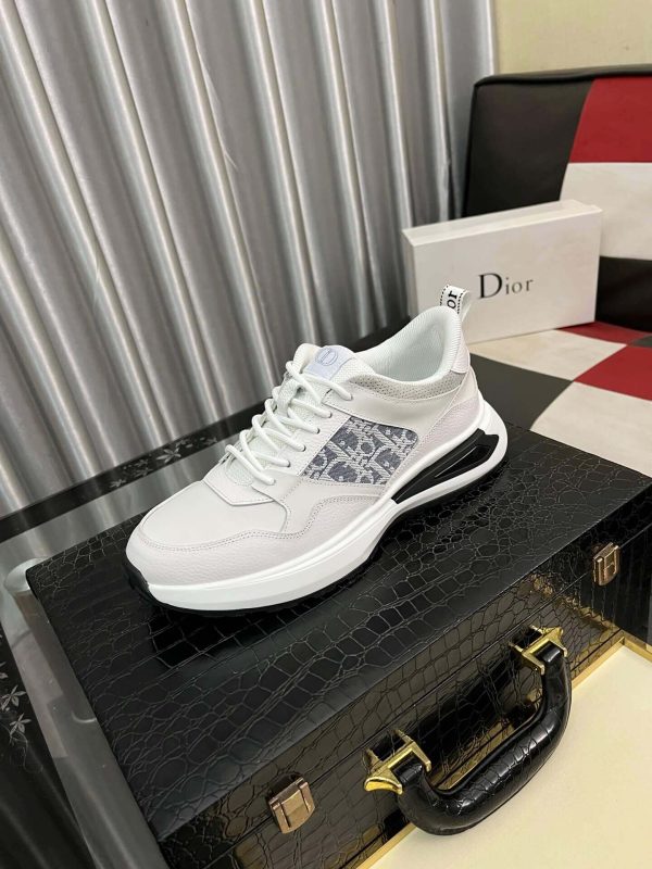 Dior White B25 Runner Sneaker