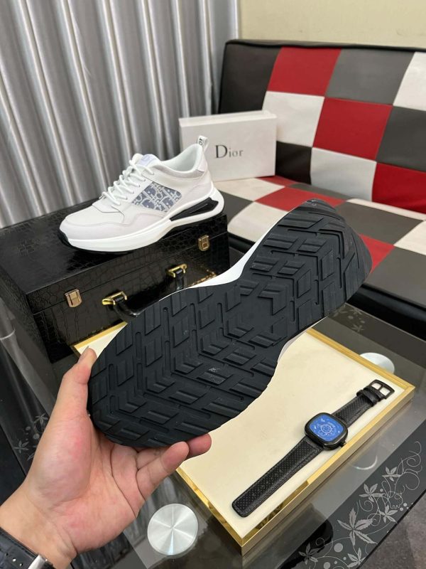 Dior White B25 Runner Sneaker