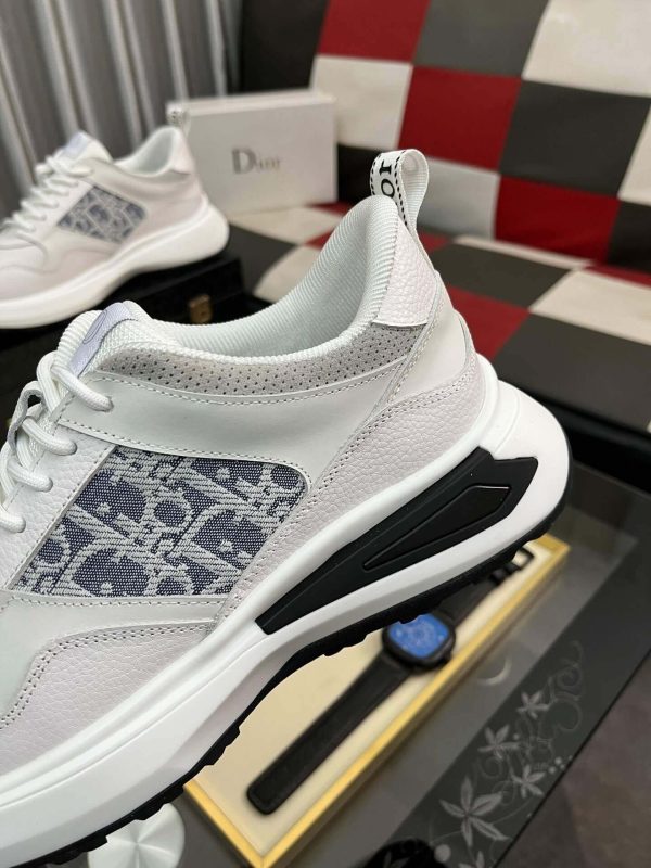Dior White B25 Runner Sneaker