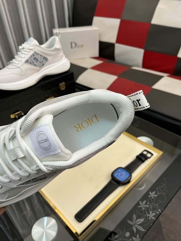 Dior White B25 Runner Sneaker