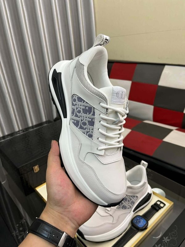 Dior White B25 Runner Sneaker