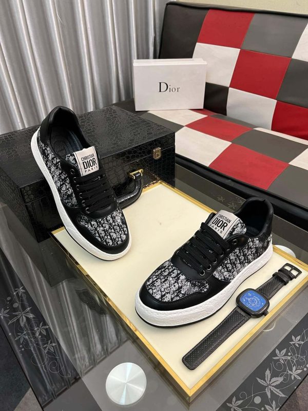 DIOR Low-Top Sneaker Black