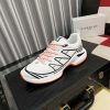 Givenchy White and Orange Runner Sneakers
