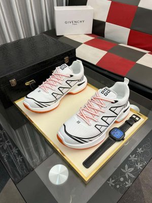 Givenchysneaker_likelytheGIV1model_9 Givenchy White and Orange Runner Sneakers
