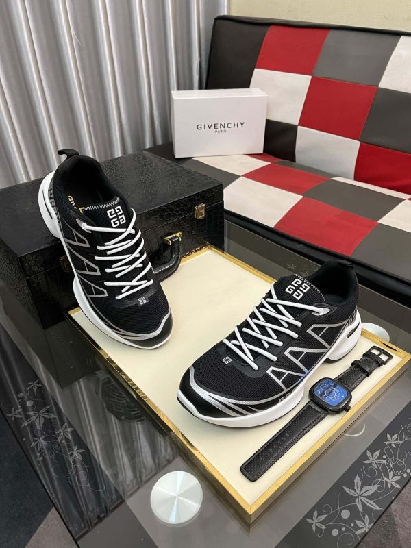 Givenchy Black and White Runner Sneaker