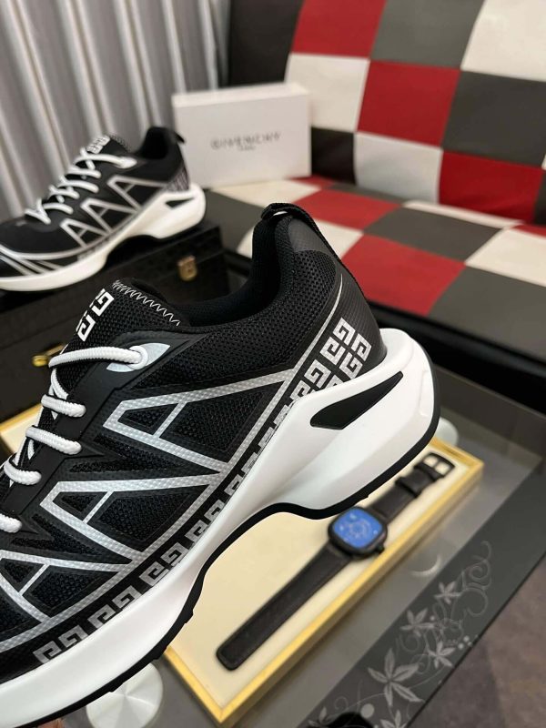 Givenchy Black and White Runner Sneaker