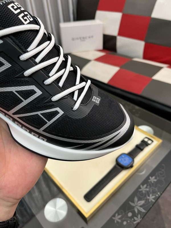 Givenchy Black and White Runner Sneaker