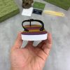 Gucci GG Supreme Multicolor Thong Sandals with Double G