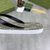 GucciKikathongsanda_4 Gucci Checked Thong Sandal with Double G