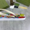 Gucci Thong Multicolor Toon Sandals with Interlocking G