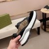 Gucci Rhyton Sneaker with Beige and Brown Jumbo GG Canvas