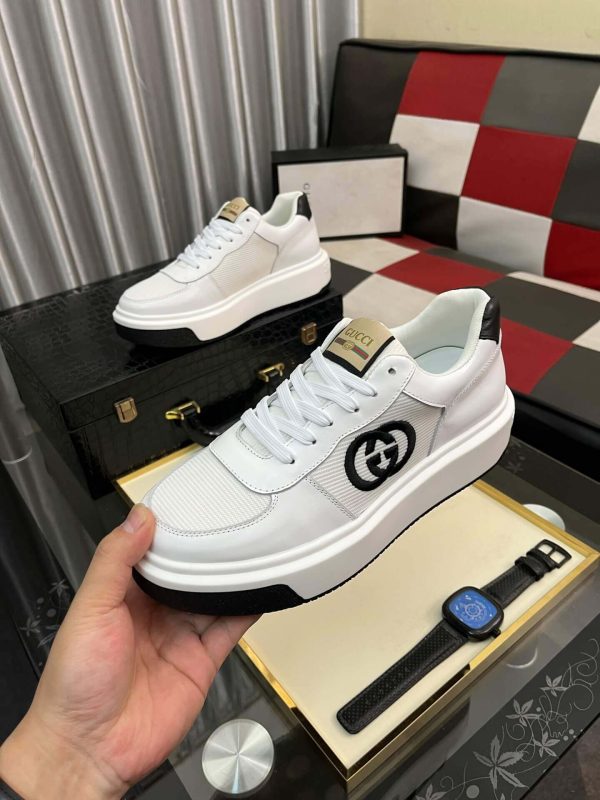 Gucci Interlocking GG White Sneaker