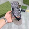 Gucci Interlocking G Jacquard Thong Sandals with Double G