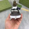 Gucci Interlocking G Jacquard Thong Sandals with Double G