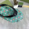 Gucci Green Thong Sandals with Double G