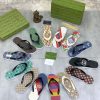 Gucci Thong Sandal with Interlocking G White