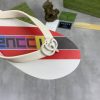 Gucci Thong Sandal with Interlocking G White