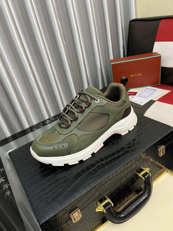 Loro Piana Cairn Walk Sneaker Green