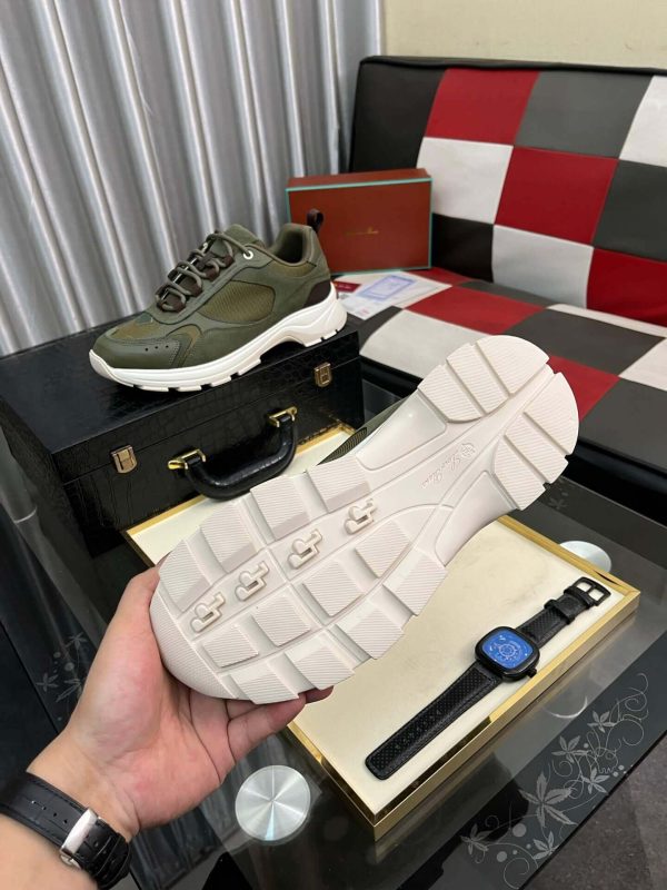 Loro Piana Cairn Walk Sneaker Green