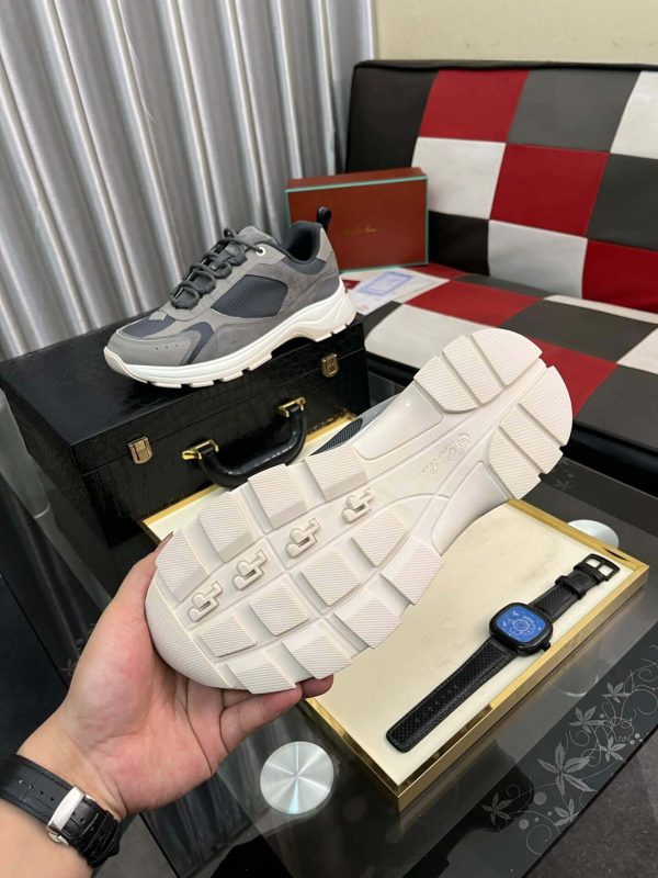 Loro Piana Cairn Walk Sneaker Grey