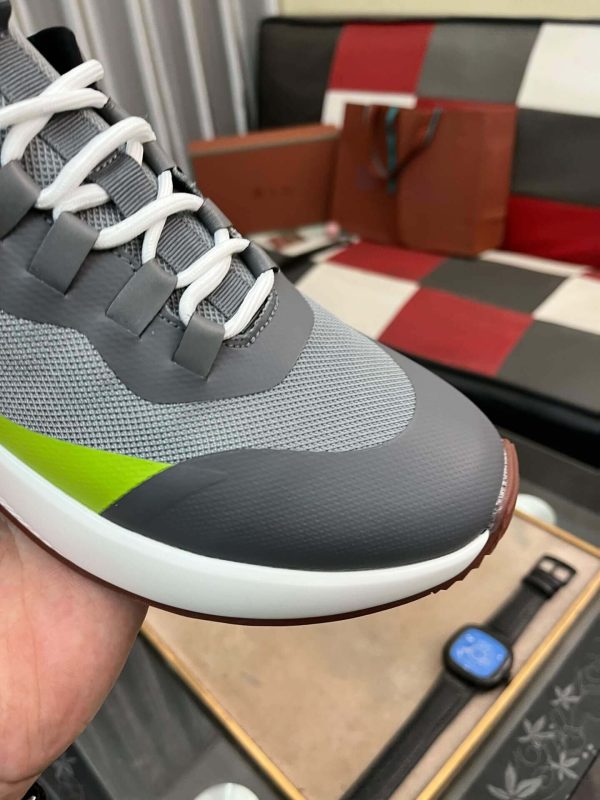 Loro Piana Week End Walk Sneaker in Grey