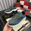 Loro Piana Cairn Walk Sneaker Purslane and Turquoise