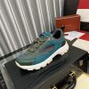 Loro Piana Cairn Walk Sneaker Purslane and Turquoise
