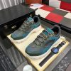 Loro Piana Cairn Walk Sneaker Purslane and Turquoise