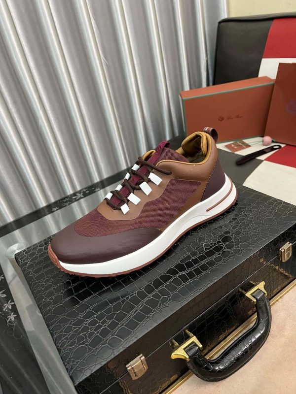 Loro Piana Week End Walk Sneaker Microfibre Mongolian Desert