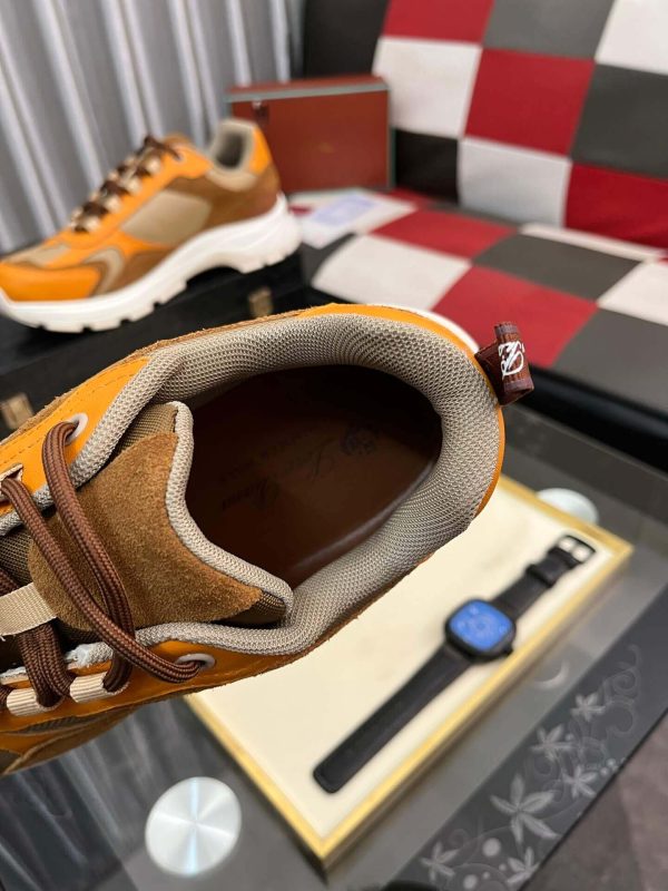 Loro Piana Cairn Walk Sneaker Orange