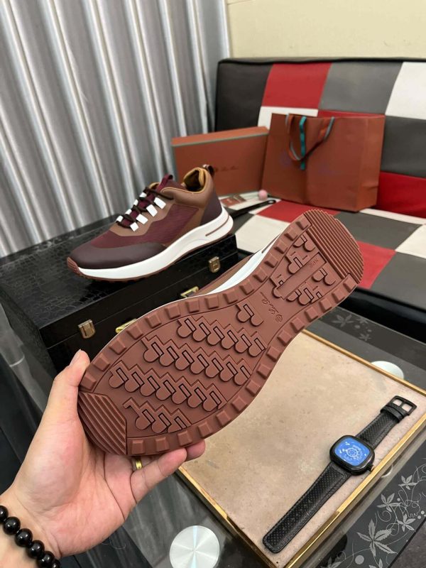 Loro Piana Week End Walk Sneaker Microfibre Mongolian Desert