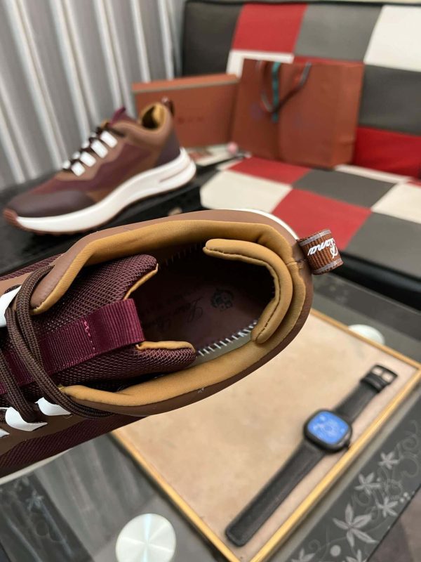 Loro Piana Week End Walk Sneaker Microfibre Mongolian Desert