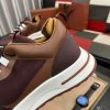 Loro Piana Week End Walk Sneaker Microfibre Mongolian Desert