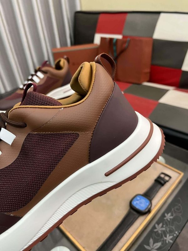 Loro Piana Week End Walk Sneaker Microfibre Mongolian Desert