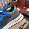 Loro Piana Week End Walk Sneaker in Blue/Gray