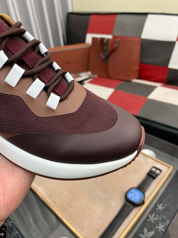 Loro Piana Week End Walk Sneaker Microfibre Mongolian Desert