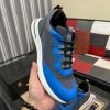 Loro Piana Week End Walk Sneaker in Blue/Gray