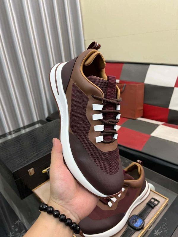 Loro Piana Week End Walk Sneaker Microfibre Mongolian Desert