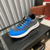 Loro Piana Week End Walk Sneaker in Blue/Gray