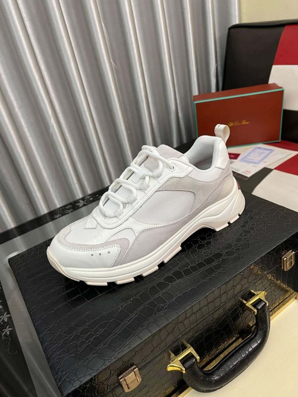 Loro Piana Cairn Walk Sneaker in Nougat