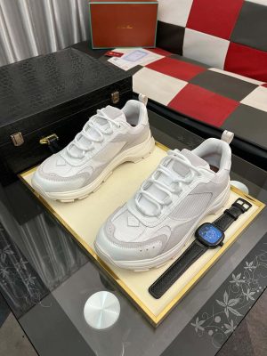 Loro Piana Cairn Walk Sneaker in Nougat