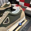 Pradamen_ssneaker_specificallythePradaPRAX01_4 Prada Suede Fabric Sneaker in Green/Brown