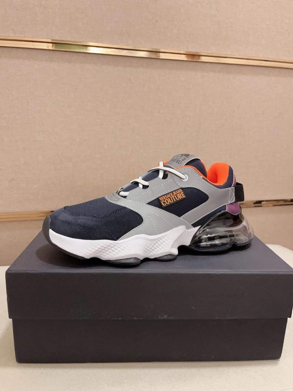 Versace Jeans Couture Nomo Sneakers Balack and Gray