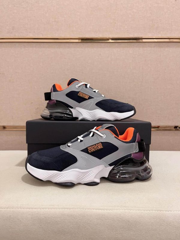 Versace Jeans Couture Nomo Sneakers Balack and Gray