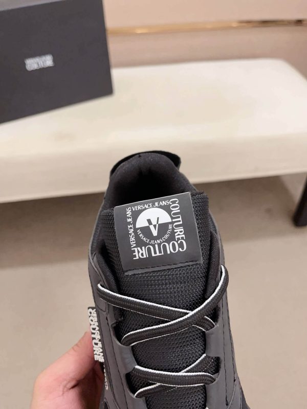 Versace Jeans Couture Fabric Nomo Sneakers Black