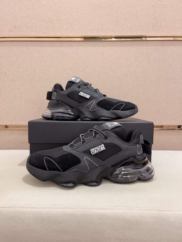 Versace Jeans Couture Fabric Nomo Sneakers Black