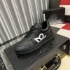 DSQUARED2 DSQ D2 Black Low-Top Sneakers